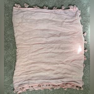 Pale pink scarf